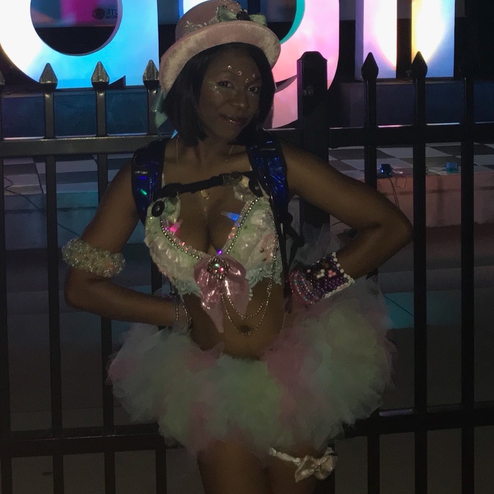 Electric Laundry Pastel Steampunk Rave Outfit
